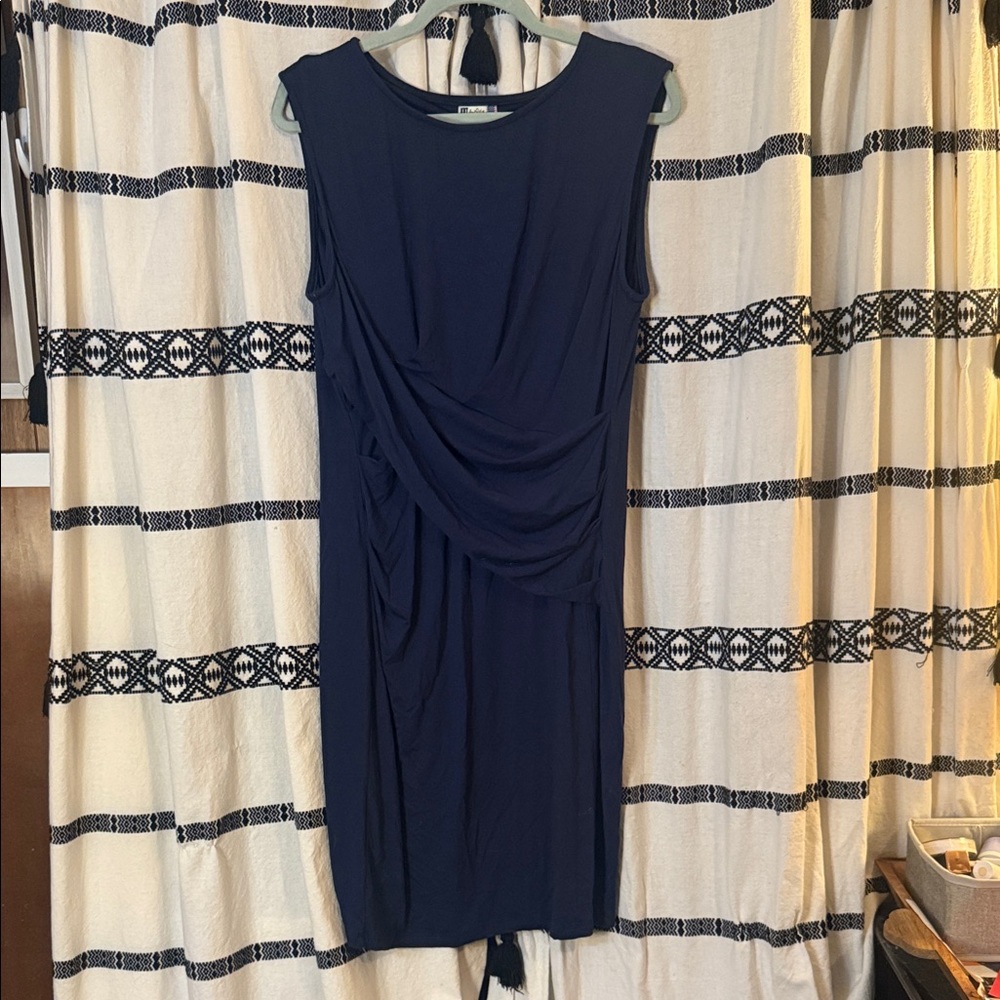 Kut from the Kloth Navy Midi Dress